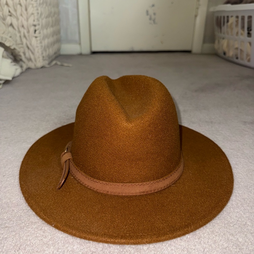 Brown Fedora Hat